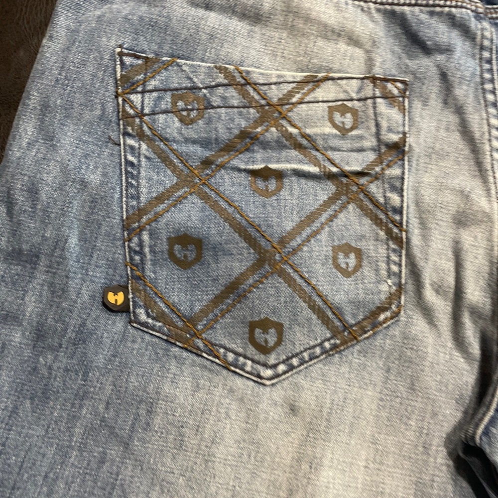 Wu Tang Wu Wear Vintage Jeans 36/36. New With Tags. Baggy Fit - Picture 11 of 12